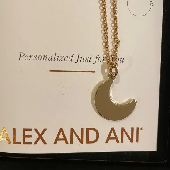 Alex and Ani Jewelry Alex And Ani Gold Crescent Moon Charm